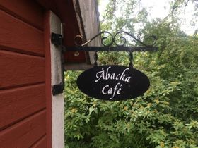 Är nog det mysigaste (enligt mig) caféet i Linköping bland fruktträden