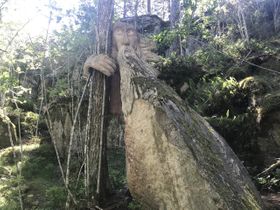 Smälter in i naturen
