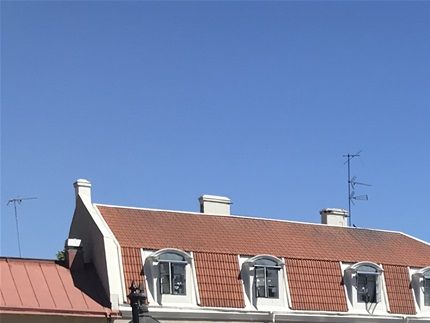 Centrum med det trekantiga torget