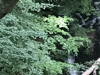 Vattenfallet ovanifrån
