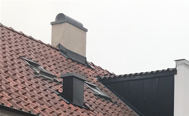 Regn och blåst i Simrishamn