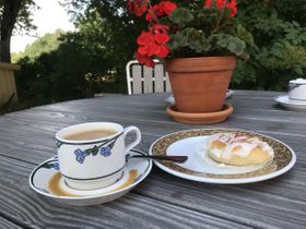 Så lite fika förstås