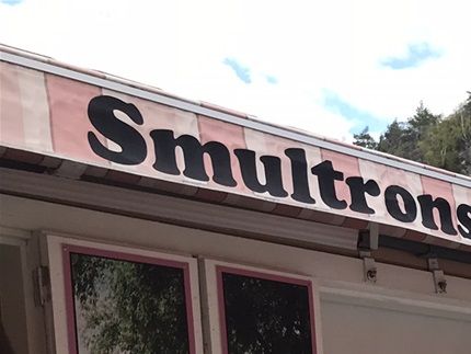 Glass på smultronstället