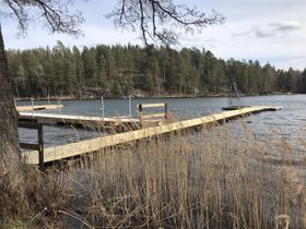 Yxningen med badet och campingen
