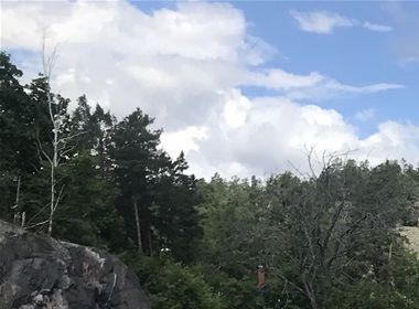 Här var en gång i tiden en stor hamn med många skepp.